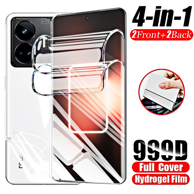 Pelicula Realme GT3 neo5, película de hidrogel para Realme GT2 Pro Protector de pantalla Realmi GT Neo 3 Neo2 Soft Realme GT neo 5 película de 240W