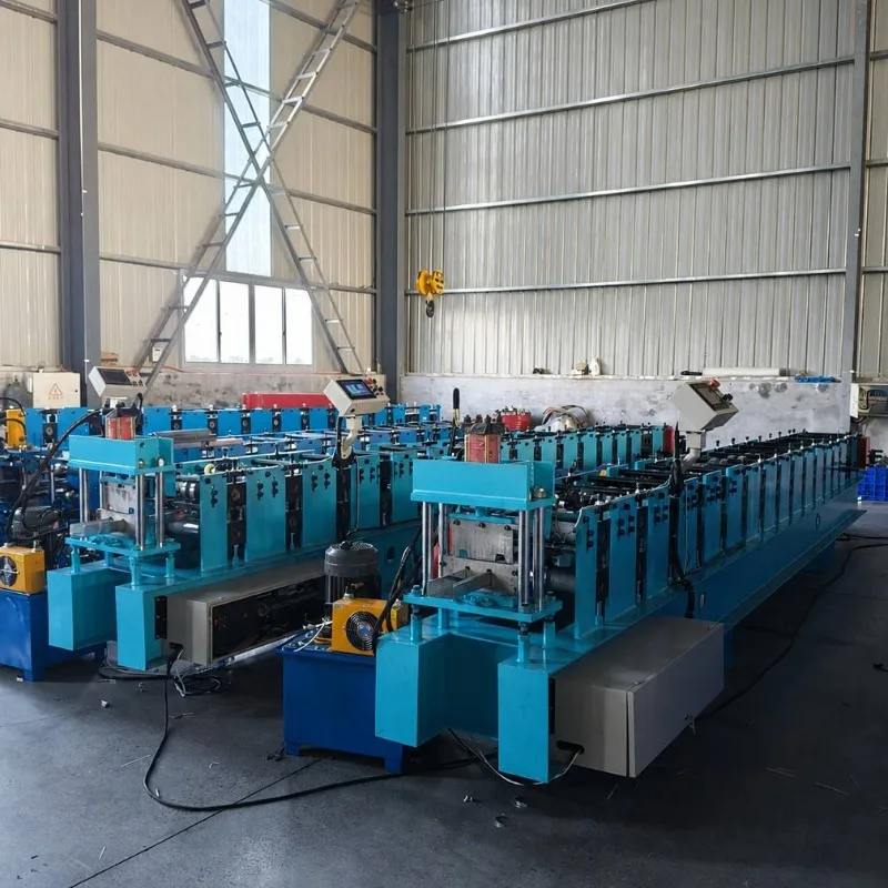 【Construction 】Steel Stud Roll Forming Machine C Shaped Keel With Auto Length Cutting For Ceiling Runner Wall Track Making Facto