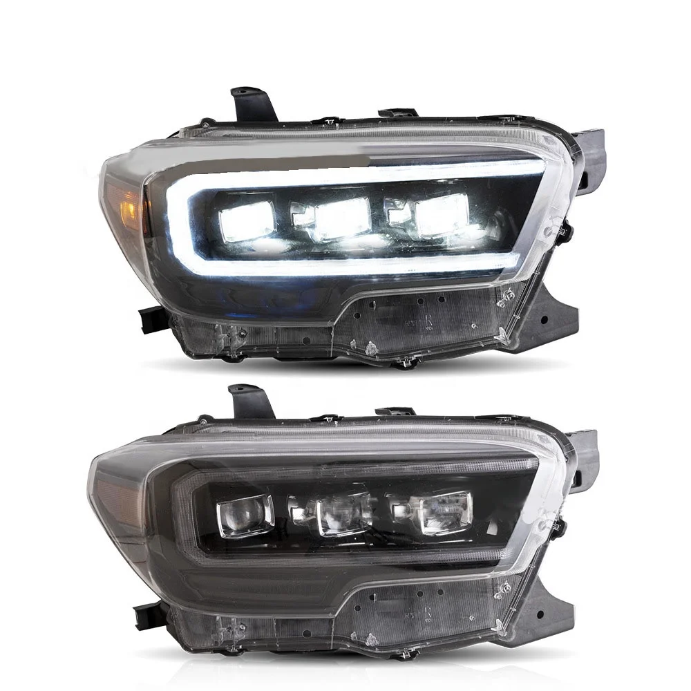 New Automobile Car Headlights Aftermarket Headlamp Assembly Head Light Lamp For Tacoma 2016-2021