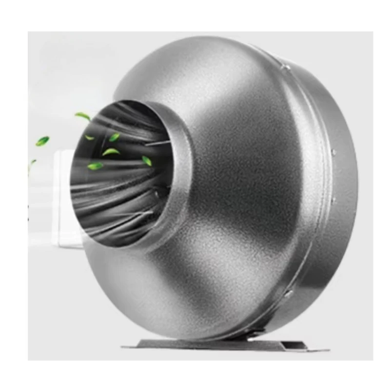 

110v 230v Ac Dc Ec Circular Centrifugal Duct Fan Greenhouse Ventilation Industrial Ventilation Pipeline Fans Fume Suction Fan