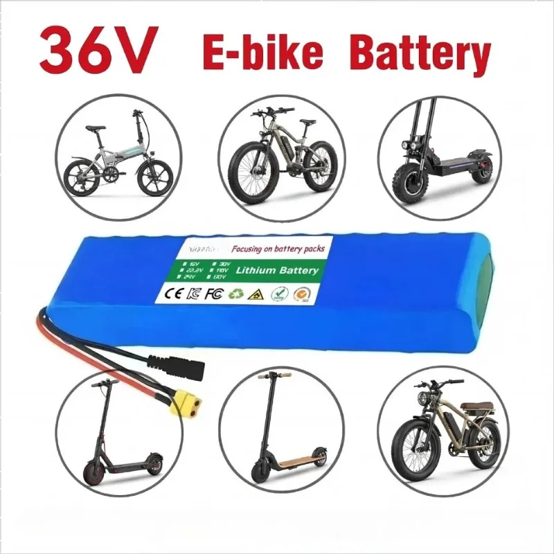 2026 Upgraded Version 36V 7000mAh Lithium Battery Pack 10S3P Compatible with M365 Electric Scooter High-Performance