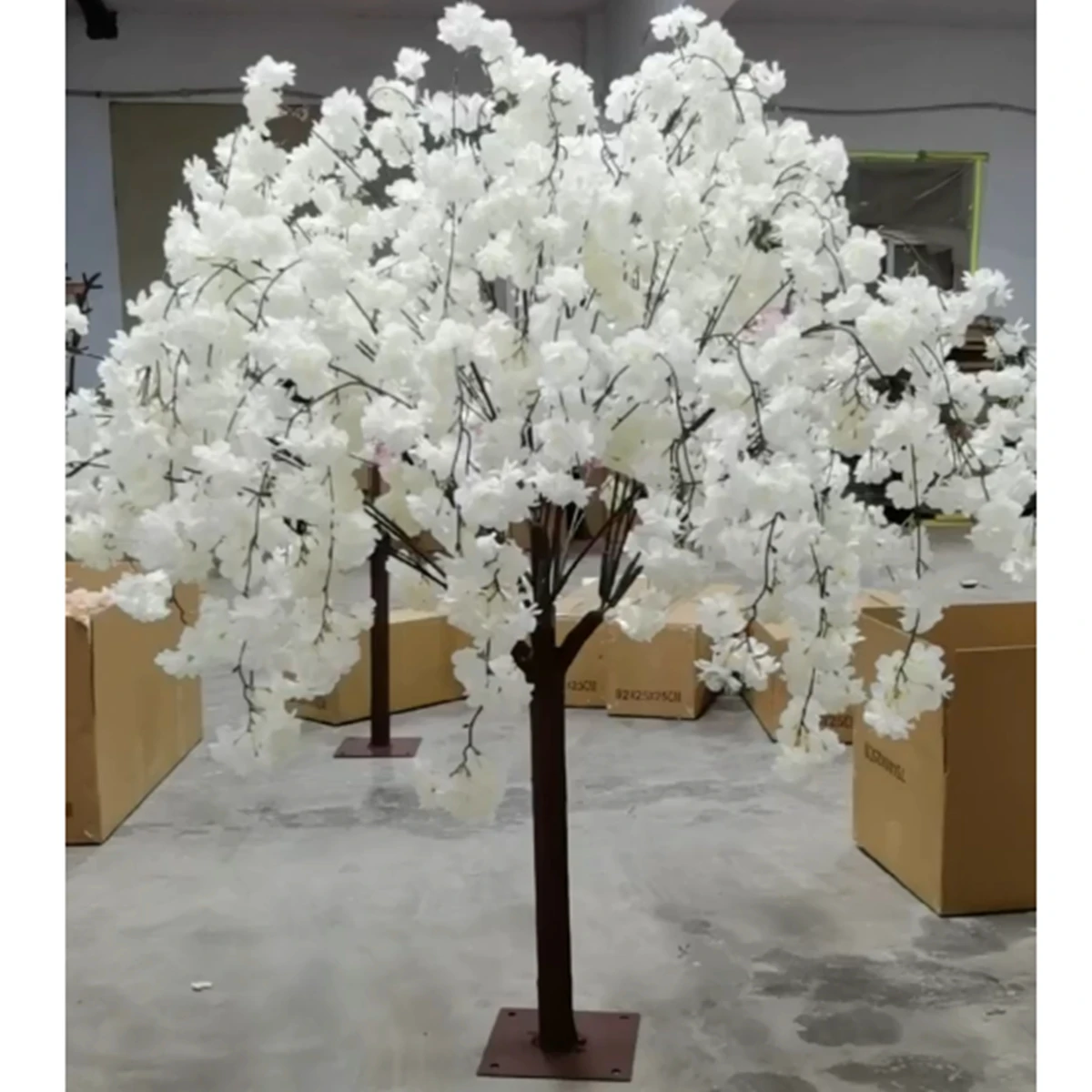 

H120cm) 2pcs) Wedding table centerpieces backdrop decoration artifcia cherry blossom tree sakura outdoor indoor flower tree 2831