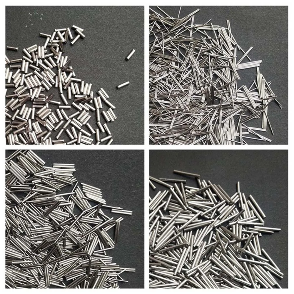 1000g 0.2mm/0.3mm/0.4mm/0.5mm/0.6mm Polishing Needles Stainless Steel Pins Magnetic Tumbler Mag Polishers