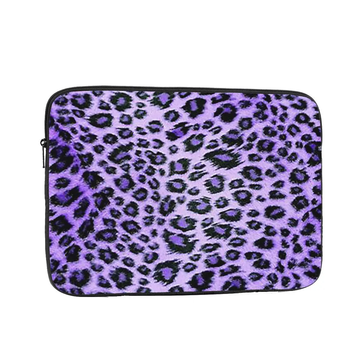 Purple Leopard Print Notebook Laptop Bag Case Pouch 10 12 13 15 17 Inch For Macbook Air Pro Tablet Shockproof Case Bag