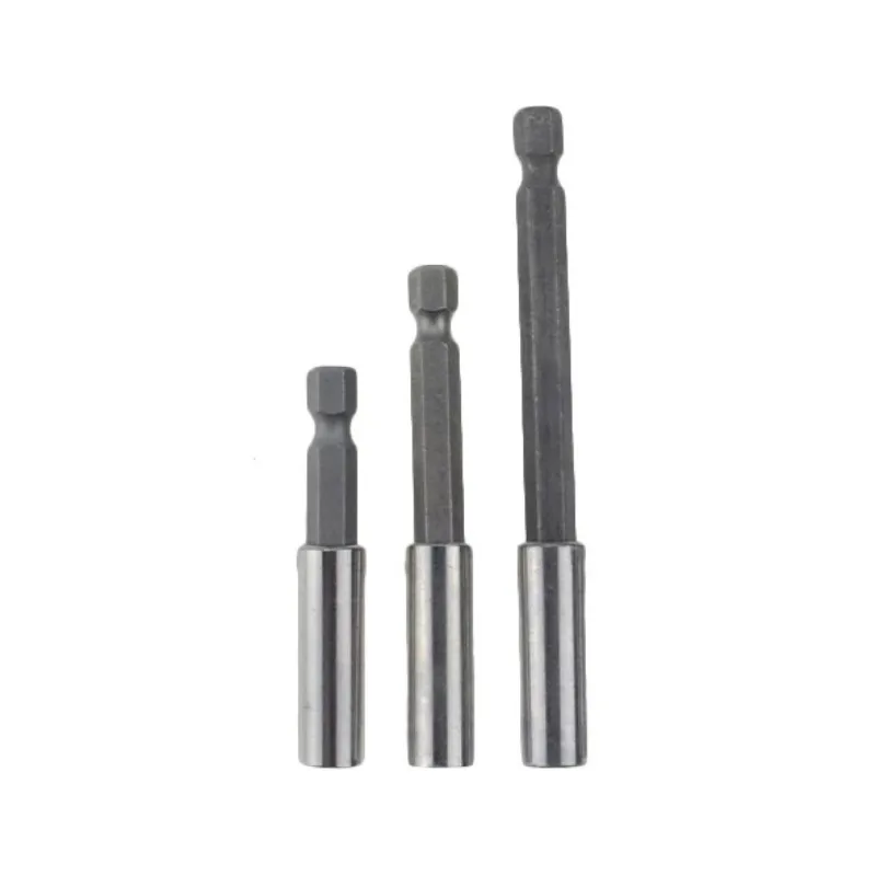 Magnetic Bit Holder for Fast and Secure Attachment with 1/4 Hex Shank Rod Screwdriver Tip Holder Extension Bit