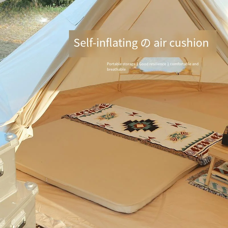 

Automatic Inflatable Mattress Outdoor Tent Sponge Thickening Inflatable Bed Camping Moisture Portable Air Mattress Beds