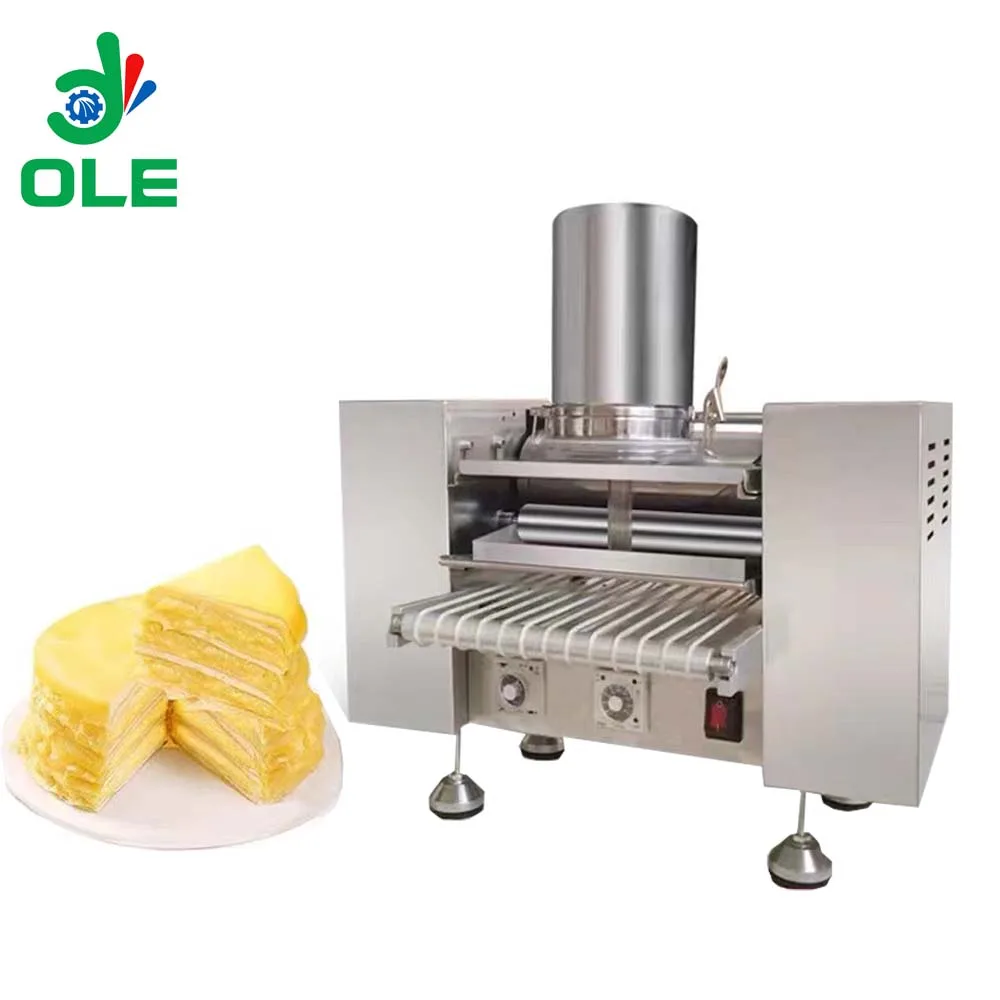 Sancks-máquina automática para hacer tortitas, dispositivo duradero de 100-300 unids/h, para tartas de mil capas