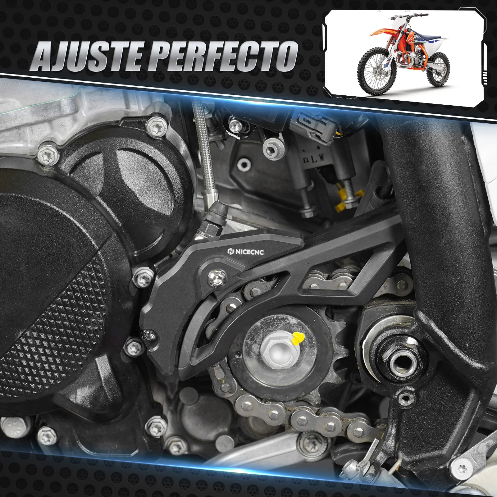 NICECNC For KTM EXC 300 XCW 250 2024 2025 Clutch Slave Cylinder Cover For Husqvarna TE 300 TE 250 TX 300 GasGas EC 300 EC 250