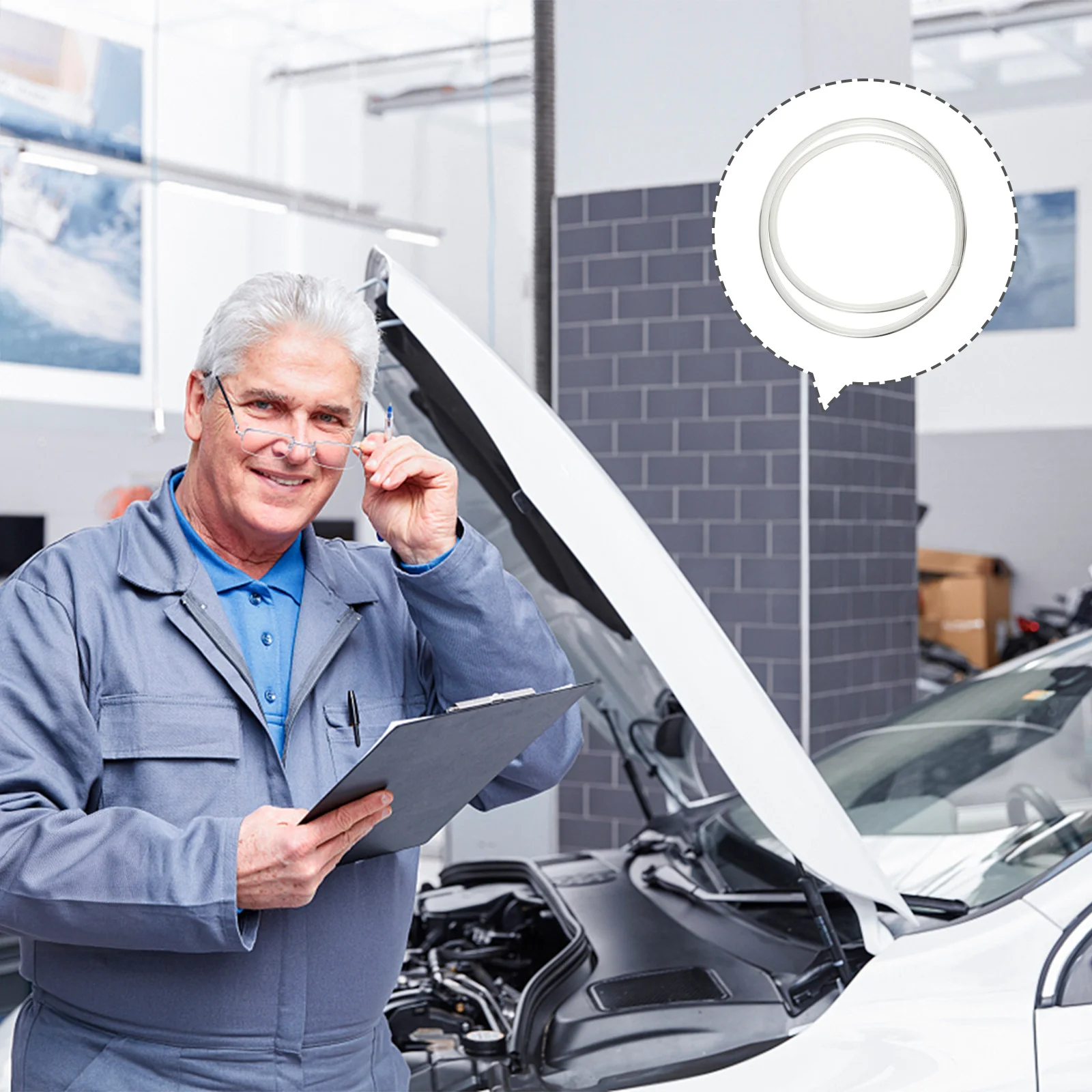 

3pcs Polyurethane Pipe Transparent Oil Hose For Motorcycle Line Durable Fuel Tubing High Quality Fuel Hose