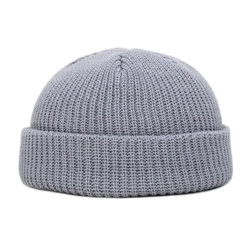 Unisex Winter Warm Beanie Casual Hip Hop wool Knitted Skull Cap Short Thread Elastic Adult Men And Female Fashion Accessory, image 4