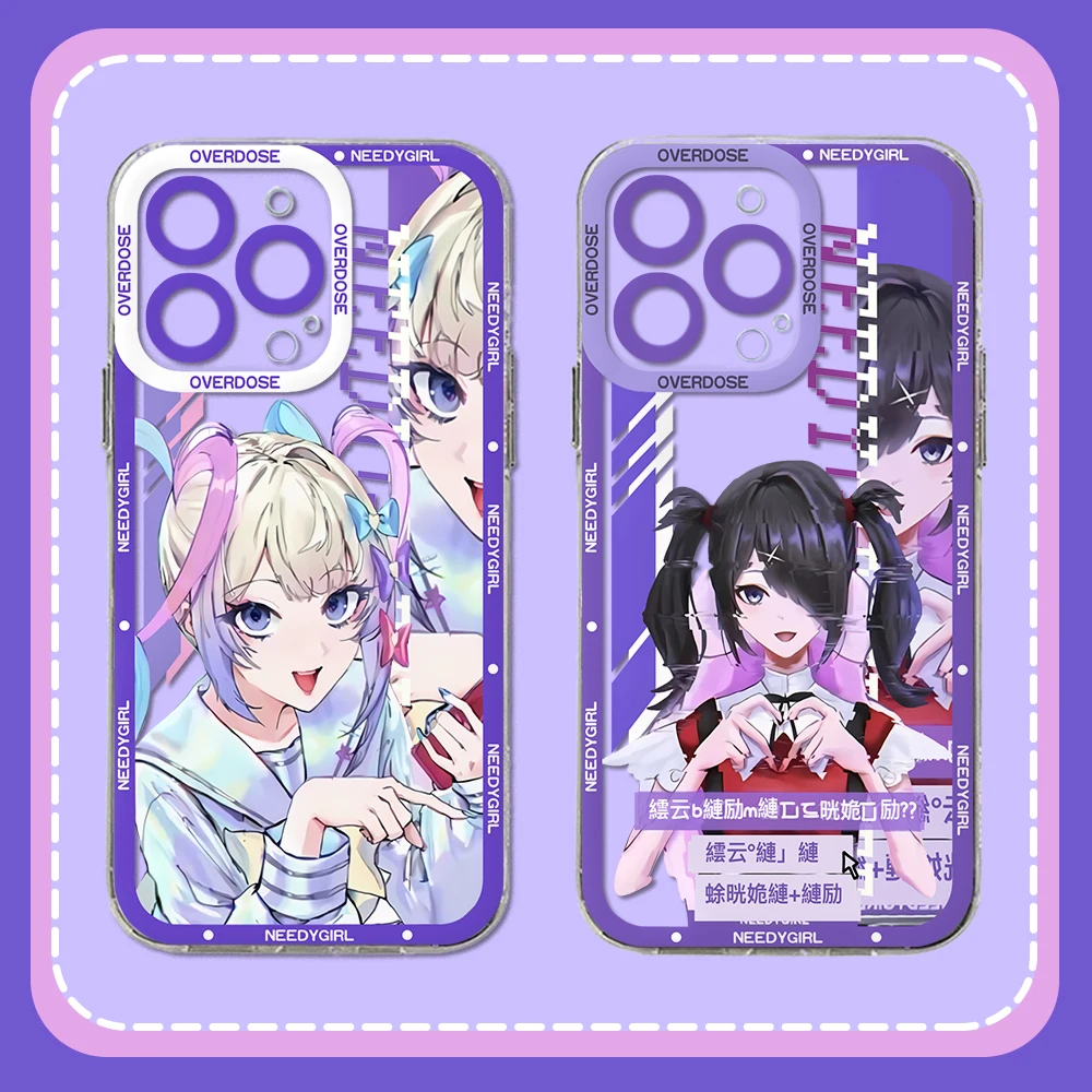 Needy Girl Overdose Gioco Cassa Del Telefono Caldo Per Xiaomi Redmi Nota 13 12 12C 11 10 10C 13C 10s 9 9s 9A 9T 9C 8 7 Pro Max 4G 5G Copertura
