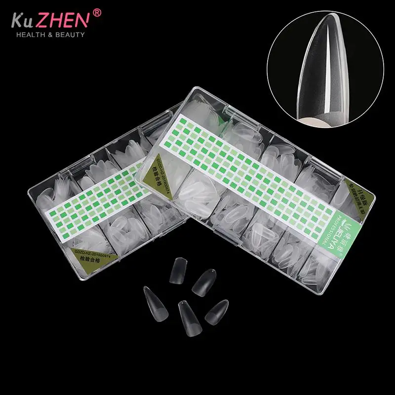 

500Pcs/Box False Nail Nail Extension Tips False Full Tips Nails DIY Nail Art Fake Nail Tips Nail Polish Manicure Tool NEW
