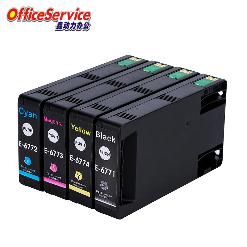 T6771 T6781 Ink Cartridge Compatible For Epson WP-4011 WP-4091 WP-4511 WP-4521 WP-4531 WP-4592 WP-4092 WP-4532 WP-4022 printer