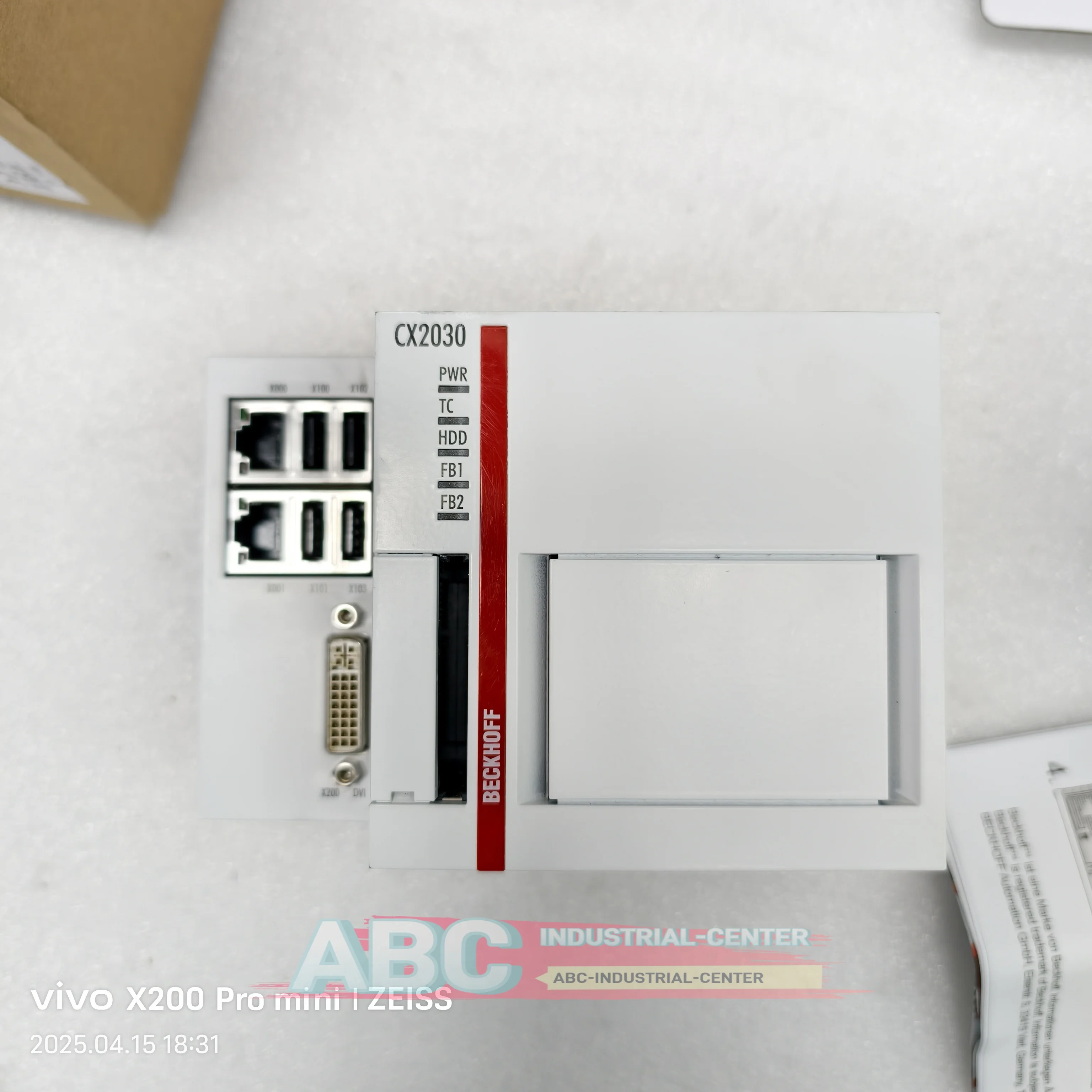 

Новый контроллер CX2030-0122 CX2030-0123 в коробке