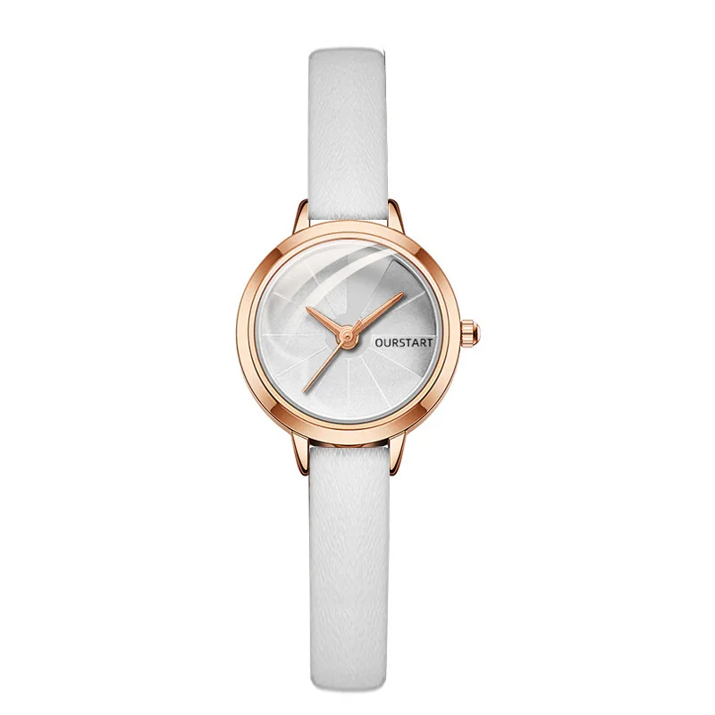 New watch for female niche, high-end and versatile, creative student party style, college style, creative watch for women