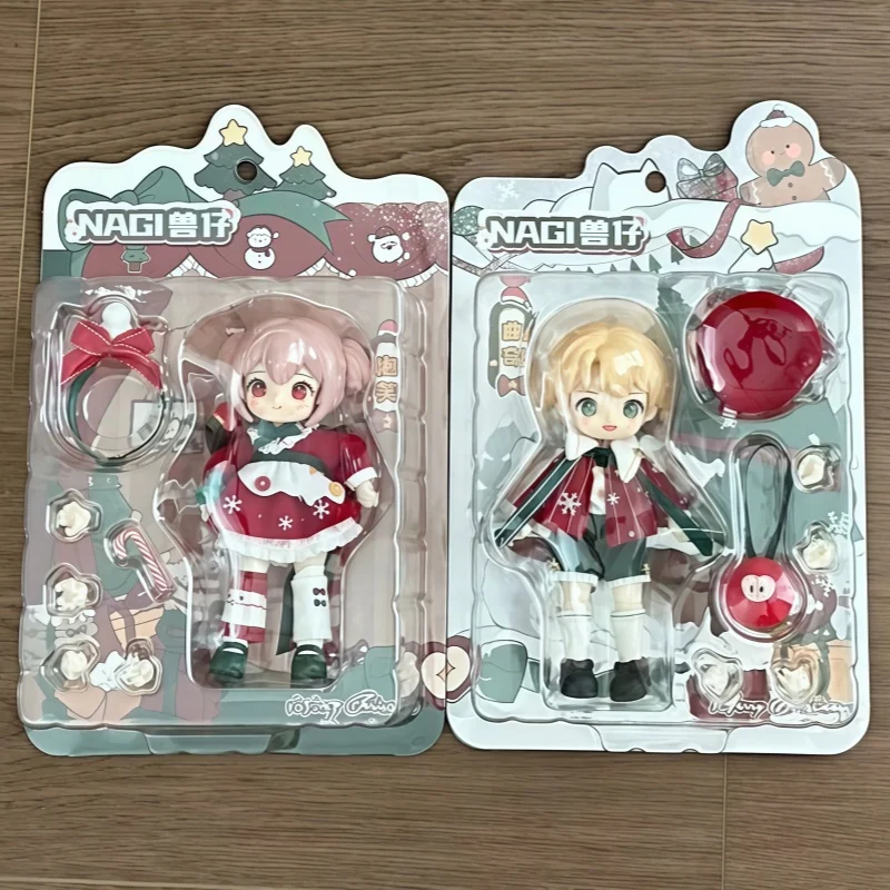 ناجي رياض الأطفال متمنيا سلسلة الحفلات بطاقة معلقة Bjd لعبة عصرية تحصيل عمل نموذج لجسم الدمى مفاجأة هدية الكريسماس