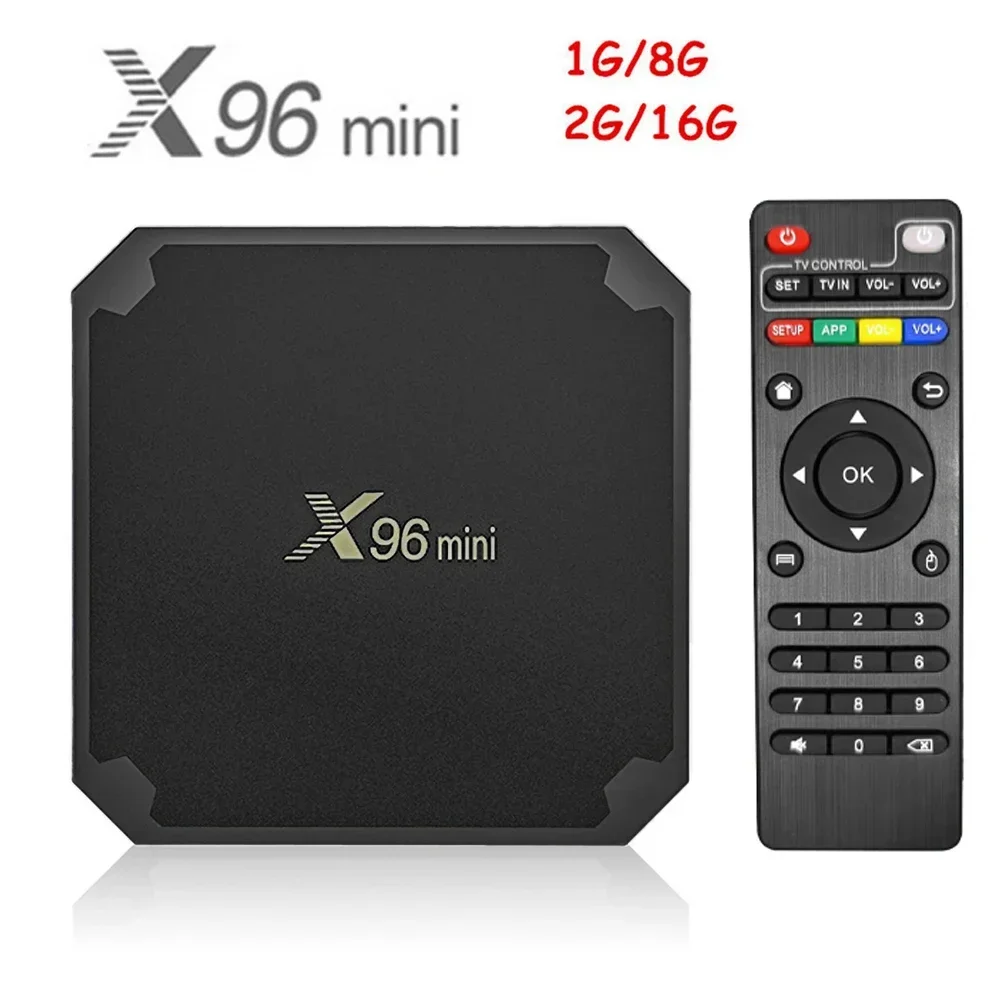 X96 Mini 5G Smart TV Box Android 11.0 Amlogic S905W2 2.4G/5G WIFI Bluetooth X96mini 4K Media Player VP9 H.265 Set Top Box 2G+16G