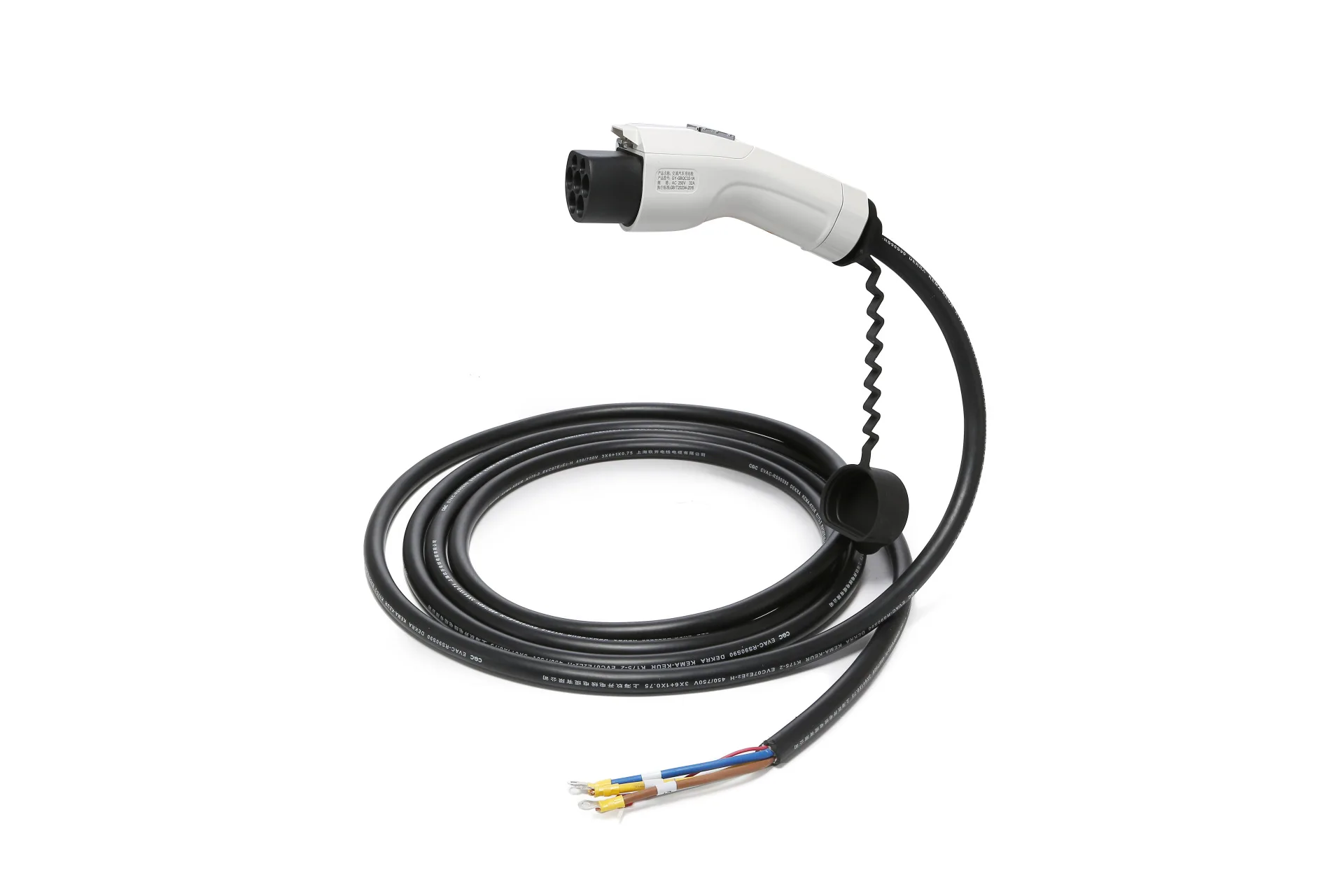 2024 Cheap Price 16A/32A/220V Extension Change Cable New Energy Electric Vehicle AC Charging Gun 16A32A7KW ev Charging Cable