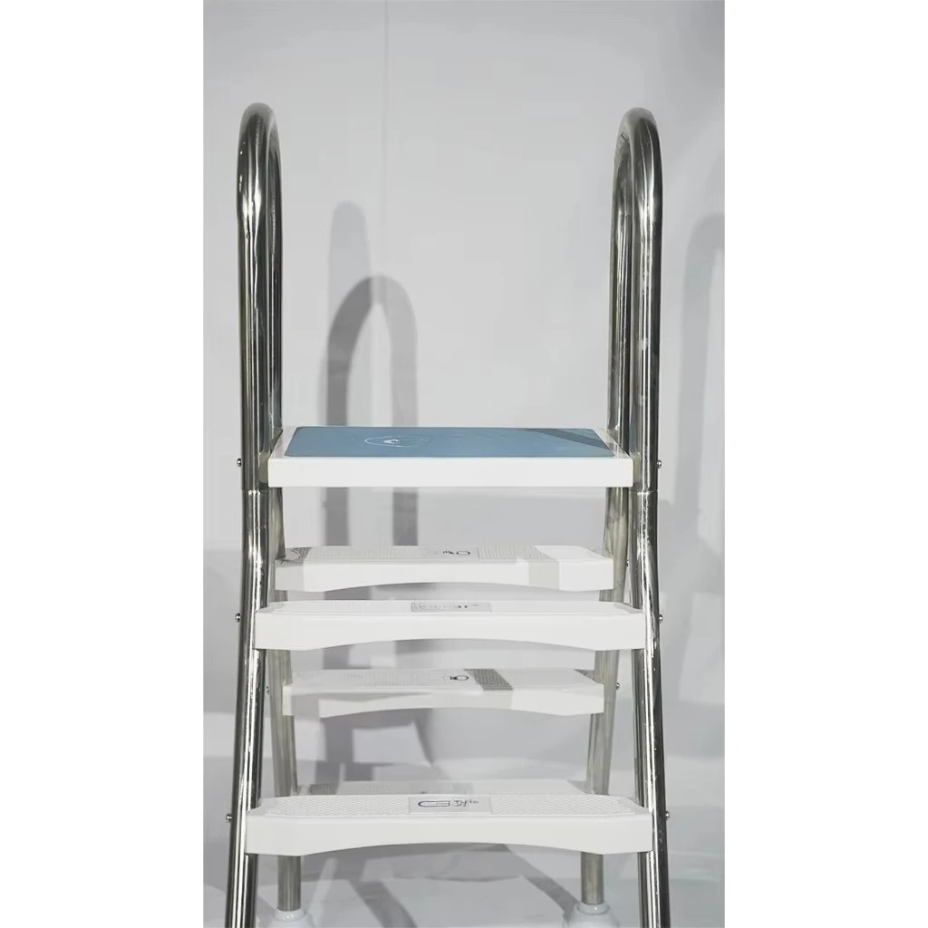 Swimming pool lifeguard chair 304 stainless steel observation safety seat