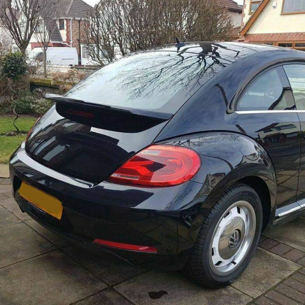 

For Volkswagen Beetle Rear Trunk Spoiler Wing Lip 2011 2012 2013 2014 2015 2016 2017 2018 2019 Carbon Fiber Look Tail Roof Lips