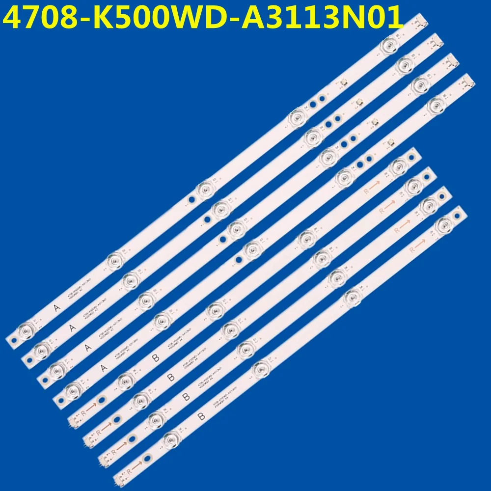 

Светодиодная лента подсветки для DS-D5050UQ-A K500WDD1A3 A4 4708-K500WD-A3113N01 4708-K500WD-A4113N01 50UK950 50D1UDVB 50D100U 50DU1000U