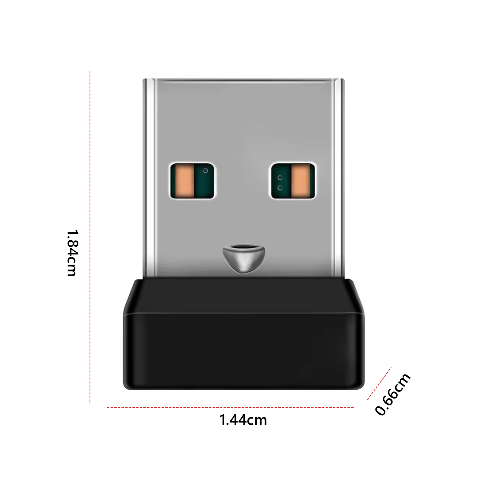 Wireless Mouse Receiver Multi-Purpose Nano Keyboard Receiver Wear Resist Portable USB Receiving Tool for M235 M230 M280