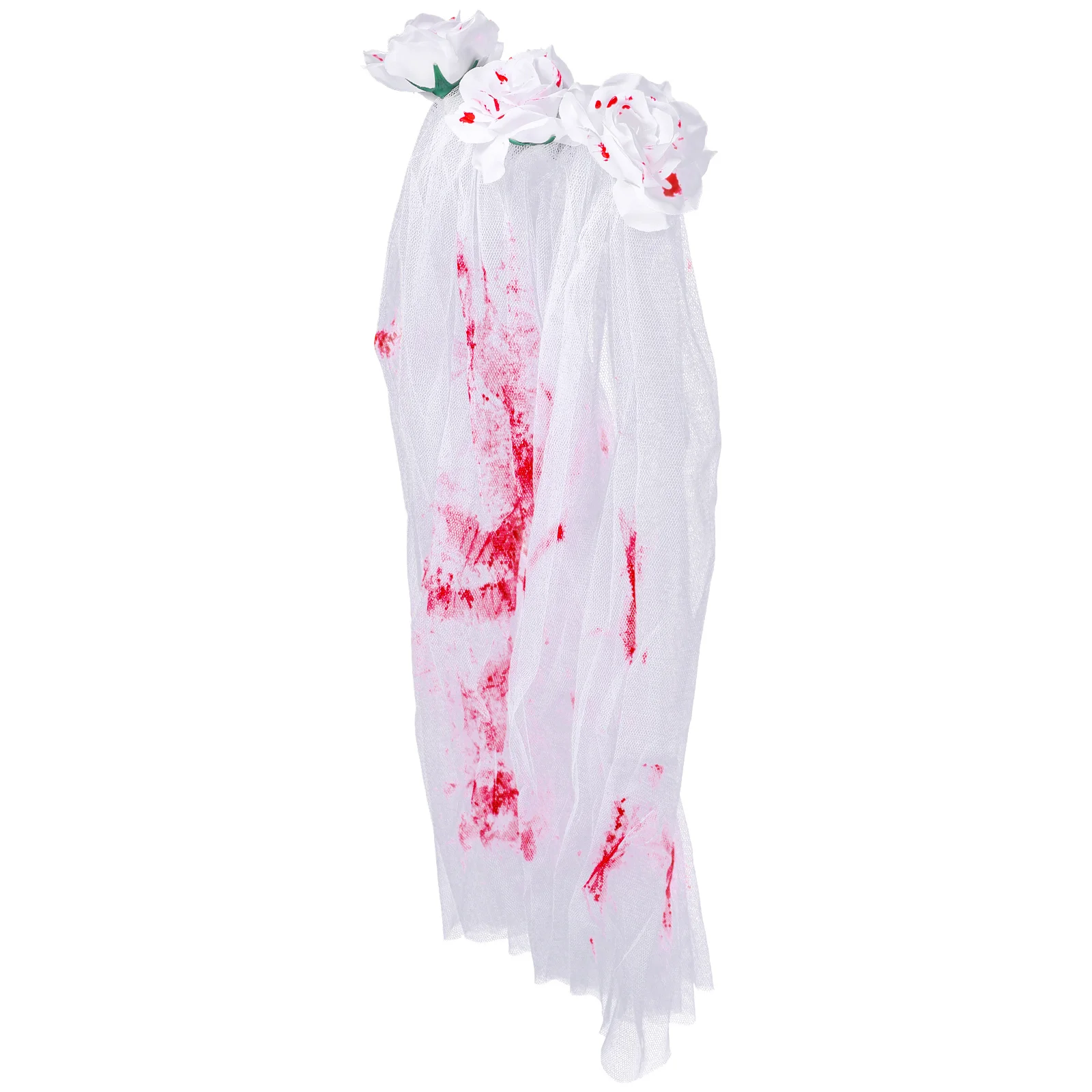 

Halloween Skull Headdress Decorative Veil for Woman Girls Long Gothics Party Costume Accessories