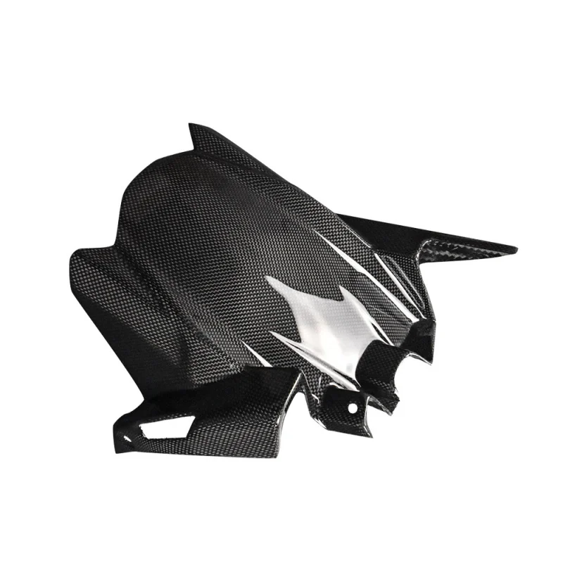 Adequado 2014+ Acessórios para motocicletas 650 Guarda-lamas traseiro de fibra de carbono modificado