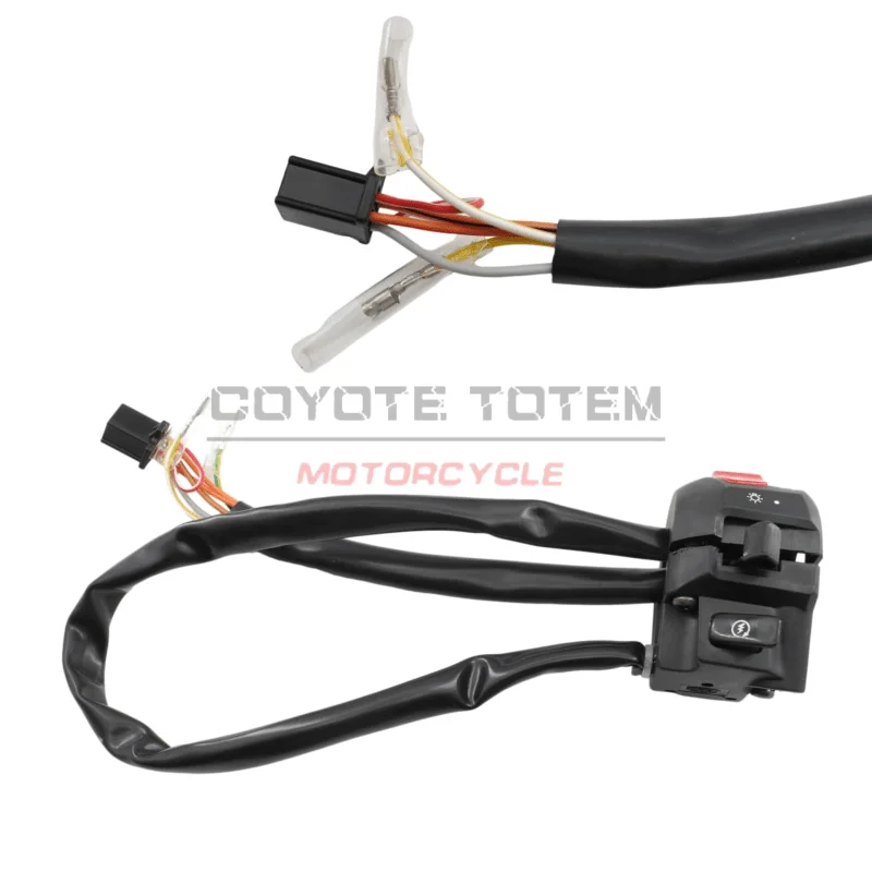 Motorcycle handlebar switch assembly is used for Suzuki GN250 GN 250 handle switch handlebar switch assembly left and right