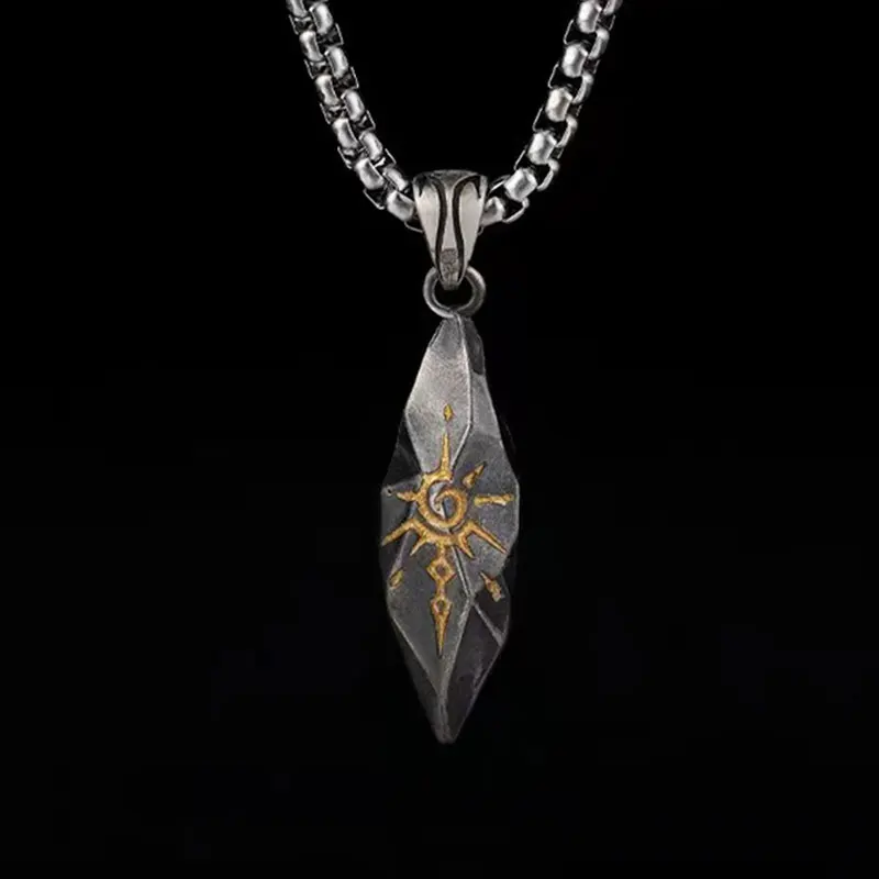 Fashionable Imitation Meteorite Necklace Jewelry Gift for Women for Holidays Birthdays Parties Anniversaries