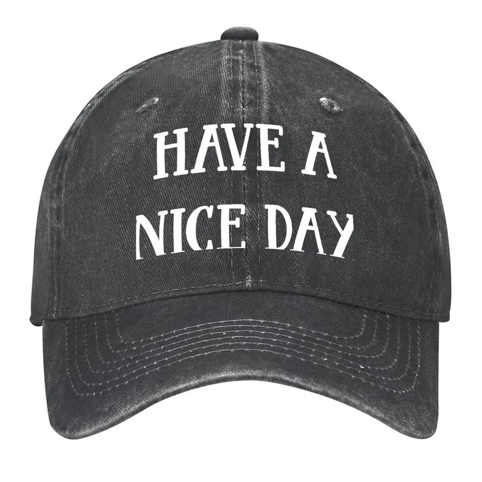

have a nice day Baseball Cap Snap Back Hat Sunscreen golf hat genuine Hip Hop Mens Caps Women's