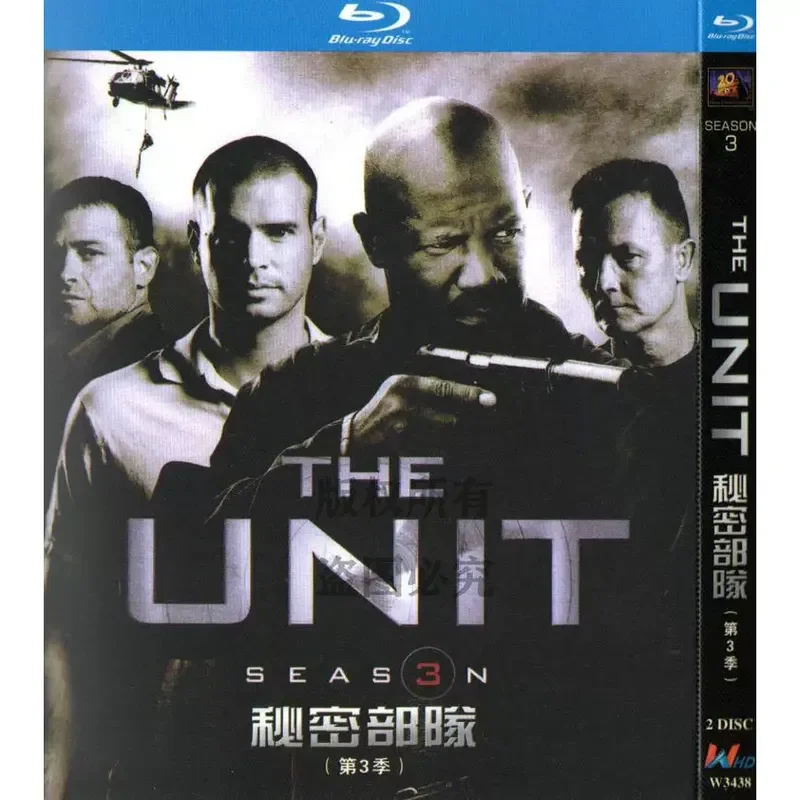American Action War TV Series Secret Force Seasons 1-4 Blu-ray BD High Definition 10 Disc