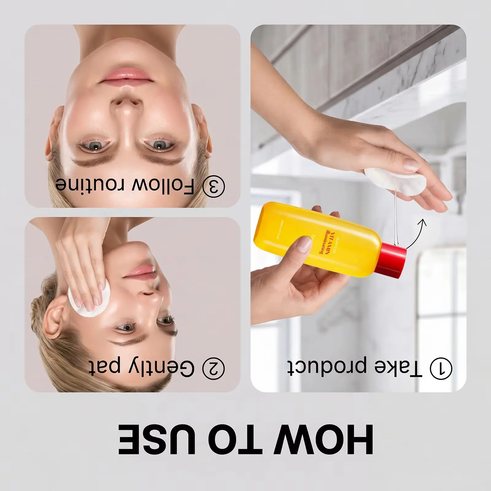 Toner Contains Niacinamide Moisturize Brighten Face Vitamin C Natural Exfoliate Your Face To Maintain Your Youthful Appearance