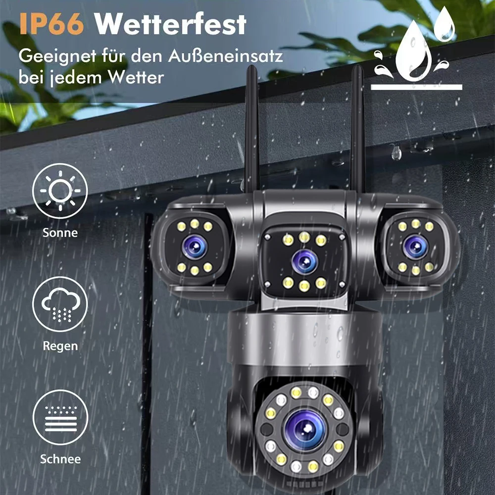 Hot Sale Multi Lens 20MP Secur - Home Yard Security Cameras ulasan dan harga