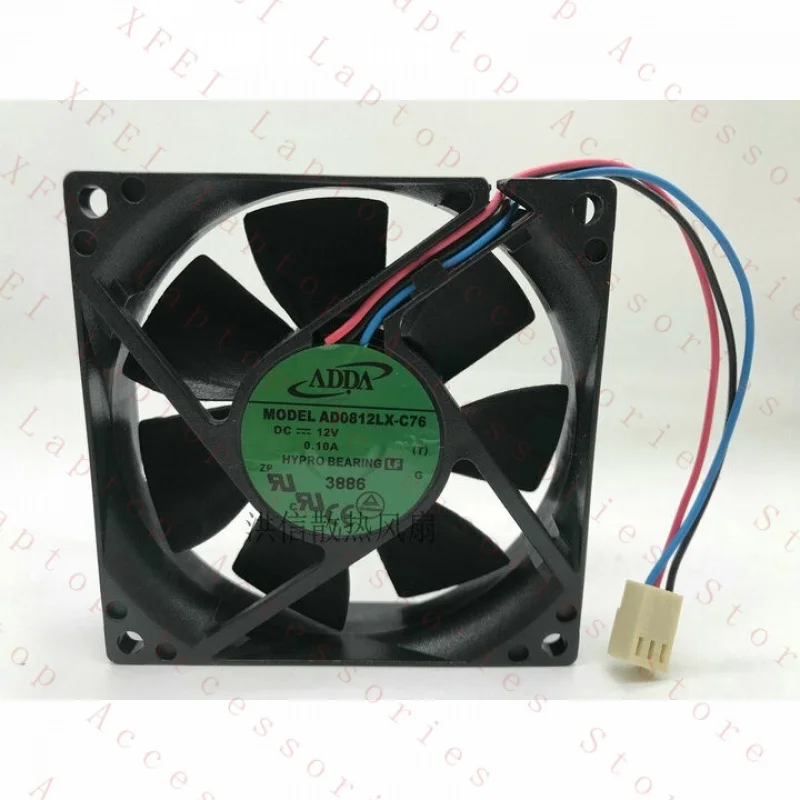 

Вентилятор ADDA AD0812LX-C76 DC12V 0.10A 8020 80, 1 шт. # zc