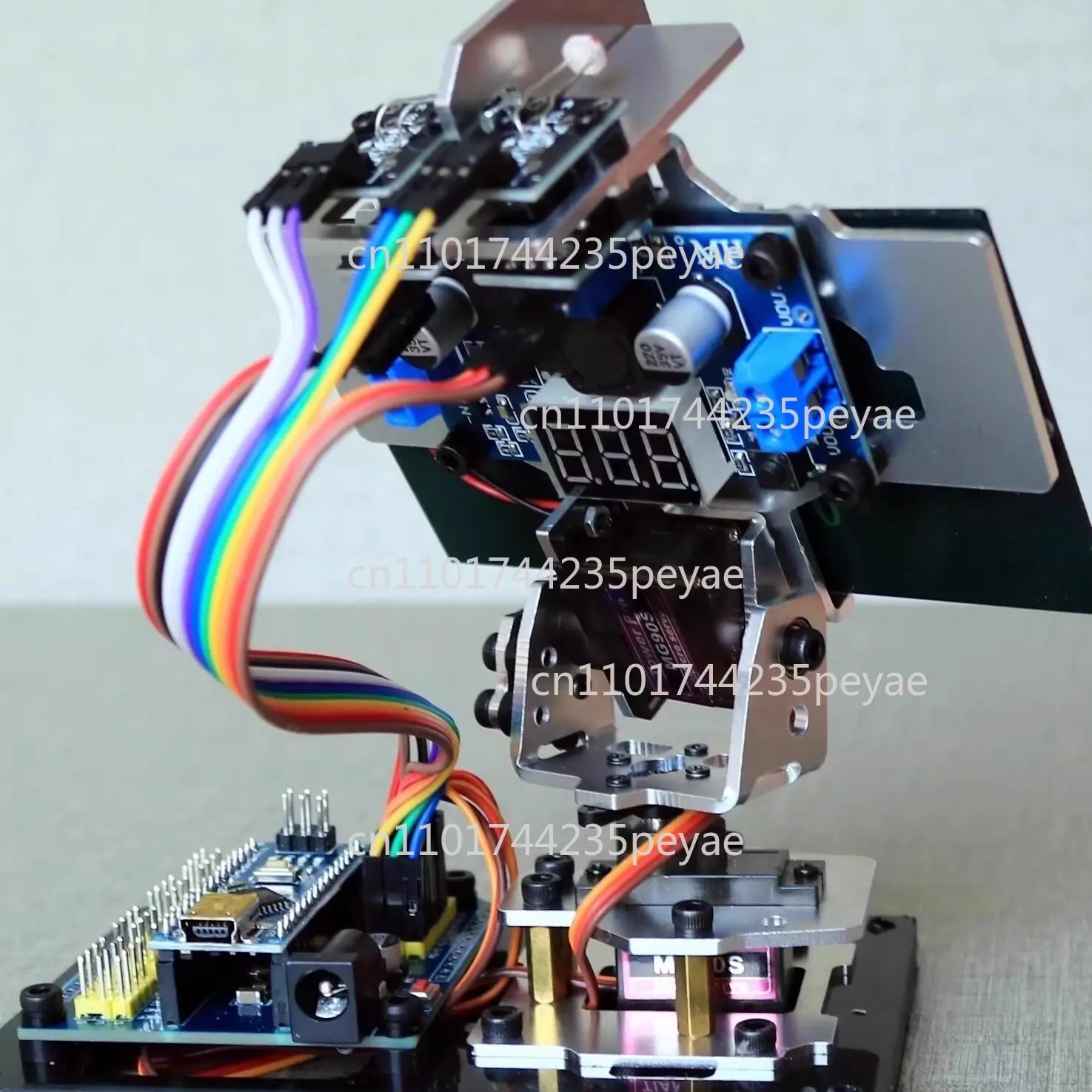 DIY intelligent solar energy chasing equipment power generation maker project small production chasing light