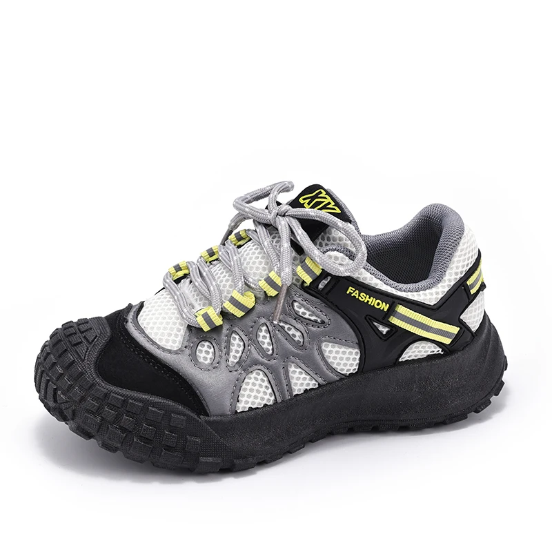 

Новые детские повседневные кроссовки 2026 года: дышащие сетчатые кеды для мальчиков и девочек, удобная обувь для прогулок, модная обувь для школьников