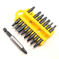17-Pcs Screwdriver Bit Set Magnetic Rod Phillips Slotted Torx Hexagon Electric Drill Bits Power Household Hand Tools