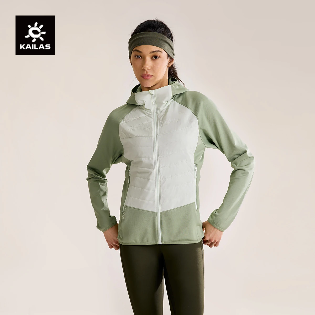 KAILAS Women's AR 40 Hooded Thermal Insulated Jacket with Primaloft For Hiking Trail running Mountaineering and Sking KG2430211