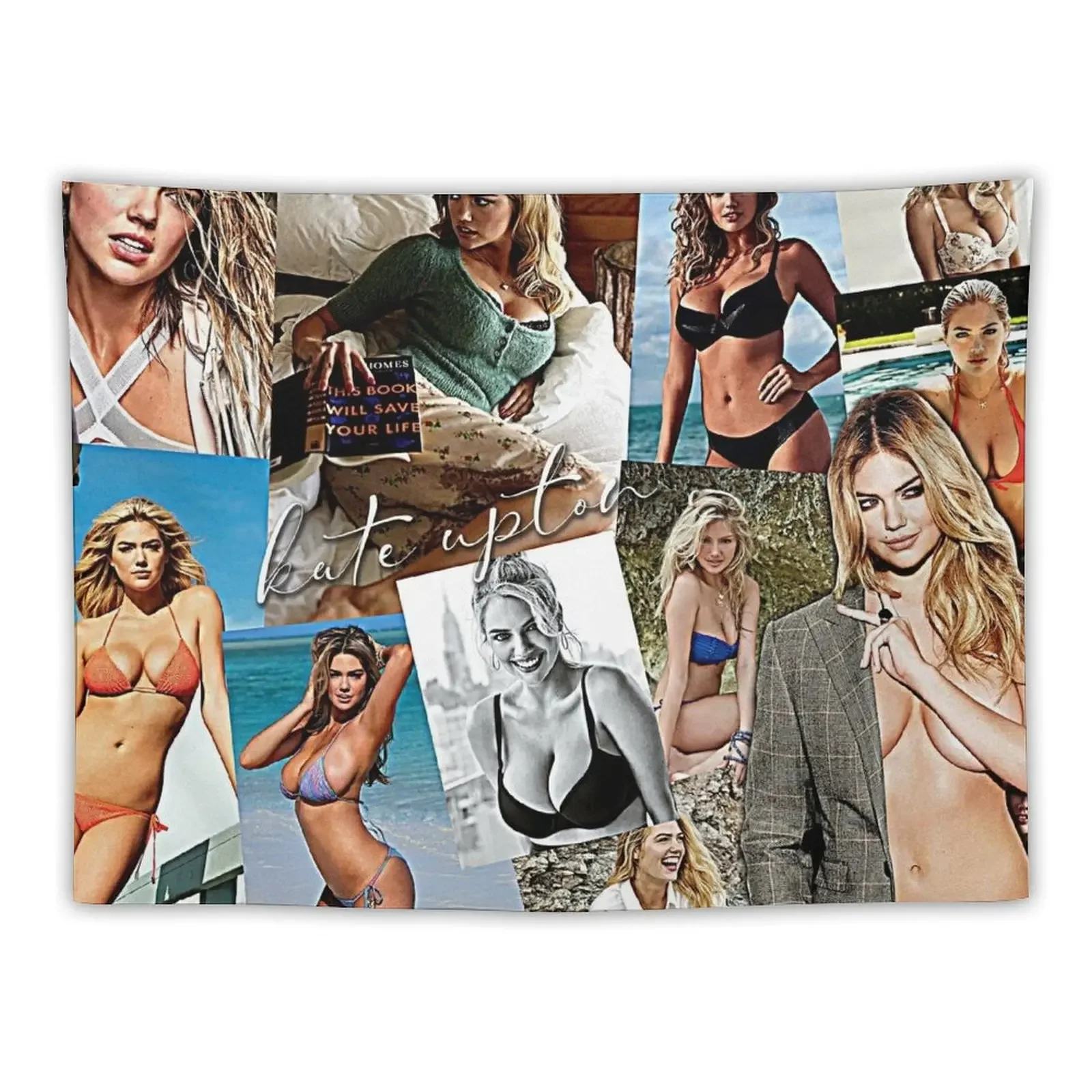 

kate upton Tapestry Room Decoration Aesthetic Outdoor Decoration Tapestry