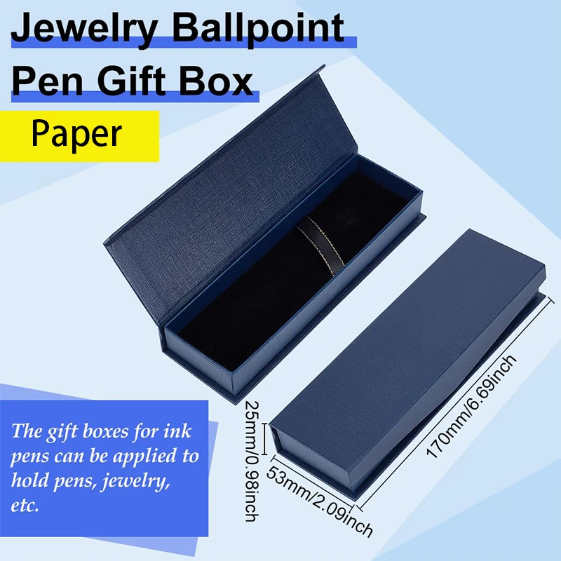 10-40Pcs Empty Pen Gift Box with Magnetic Closure Jewelry Pens Present Case for Watches, Pens, Necklaces, Bracelets