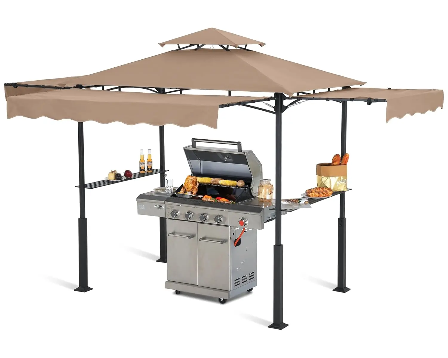 Grill Gazebo With 3…