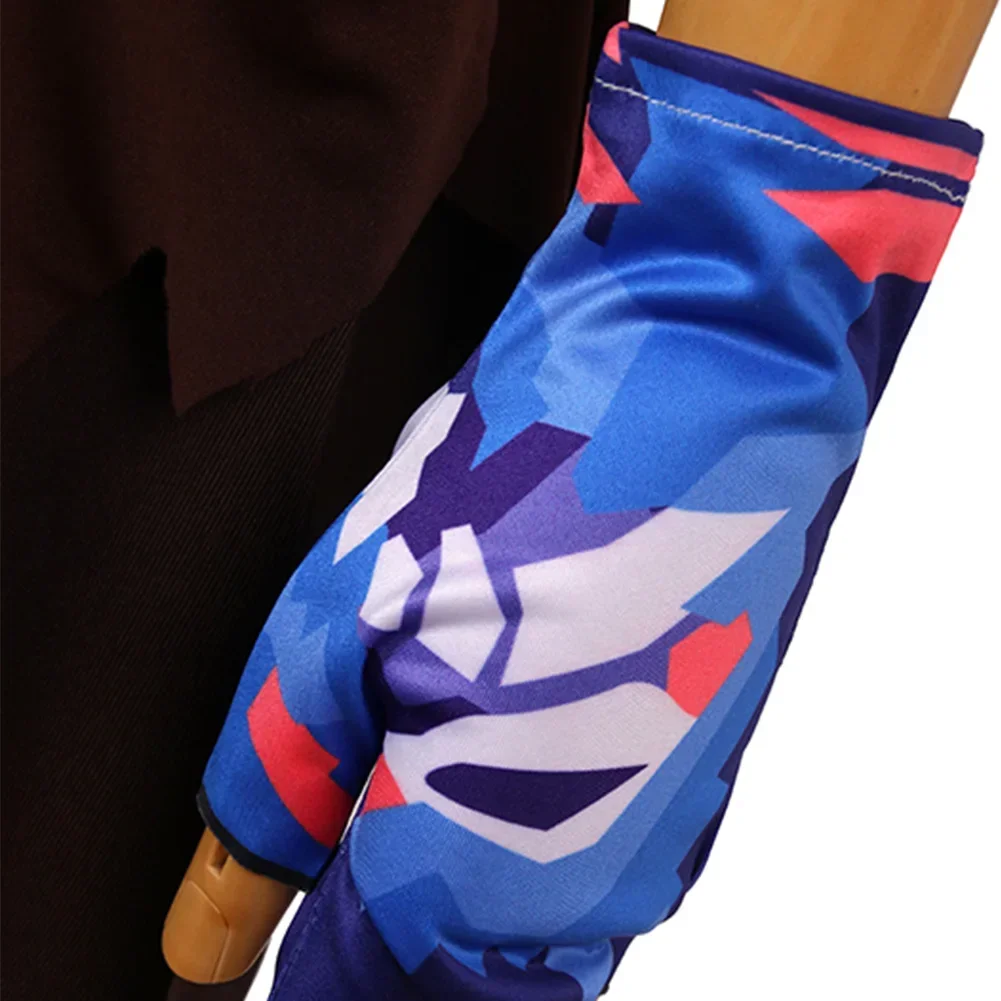 Yoru Cosplay Mannen Kostuum Spel Valorant Rollenspel Fantasia Outfits Jasje Shirt Broek Handschoenen Man Halloween Carnaval Feestkleding