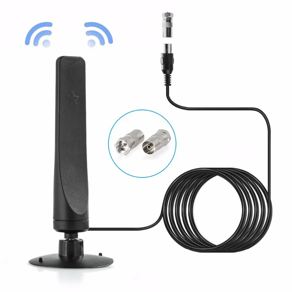 1080P TV Antenna HD Receiver for Home Indoor 50 Miles 12dBi Digital HDTV Booster