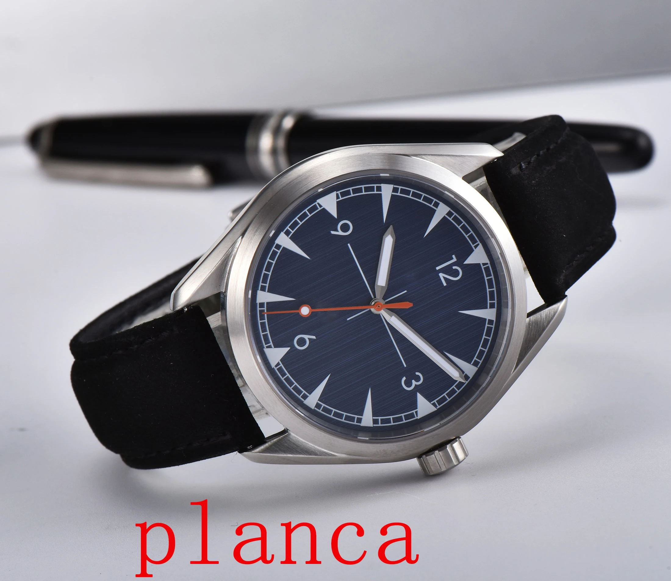 Автоматические механические часы с логотипом 41 мм NH35 Miyota Автоматические спортивные часы с сапфировым стеклом