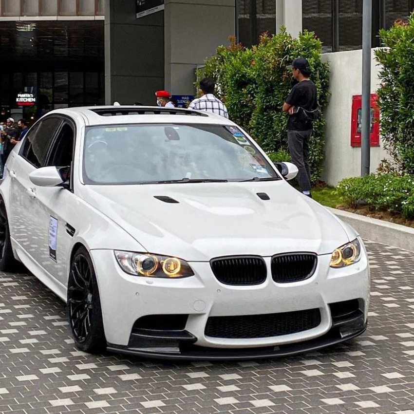 

Front Bumper Lip Splitter For BMW 3 Series M3 E90 E91 E92 E93 2006 2007 2008 2009 2010 2011 2012 2013 Body Kits Auto Part Tuning