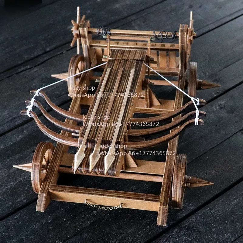 

Модель древнего колесницы Ухоу из «Троецарствия» (период Чжугэ Лян), подарок для мальчика, головоломка, украшение