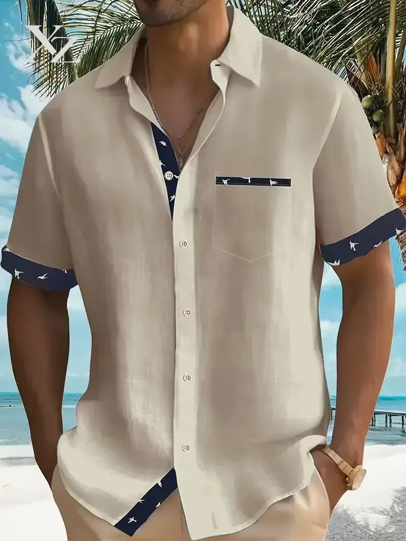Premium Lightweight Men's Formal Shirt- Classic Collar for Business, Office, Events, Casual Wear