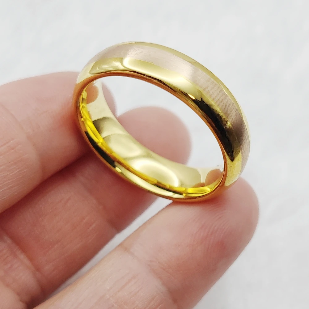 Anillos de boda de acero inoxidable para hombre, joyería de diseñador, marcas famosas, barato, oro rosa