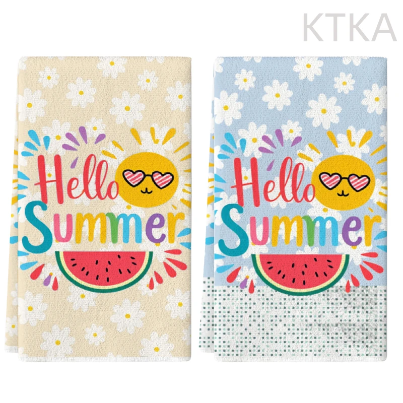 Kitchen Baking Necessities - 2 Buah, Handuk Dapur Motif Melon